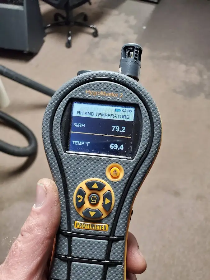 Moisture meter humidity assessment for Mold Remediation & Removal in Upper Hanover
