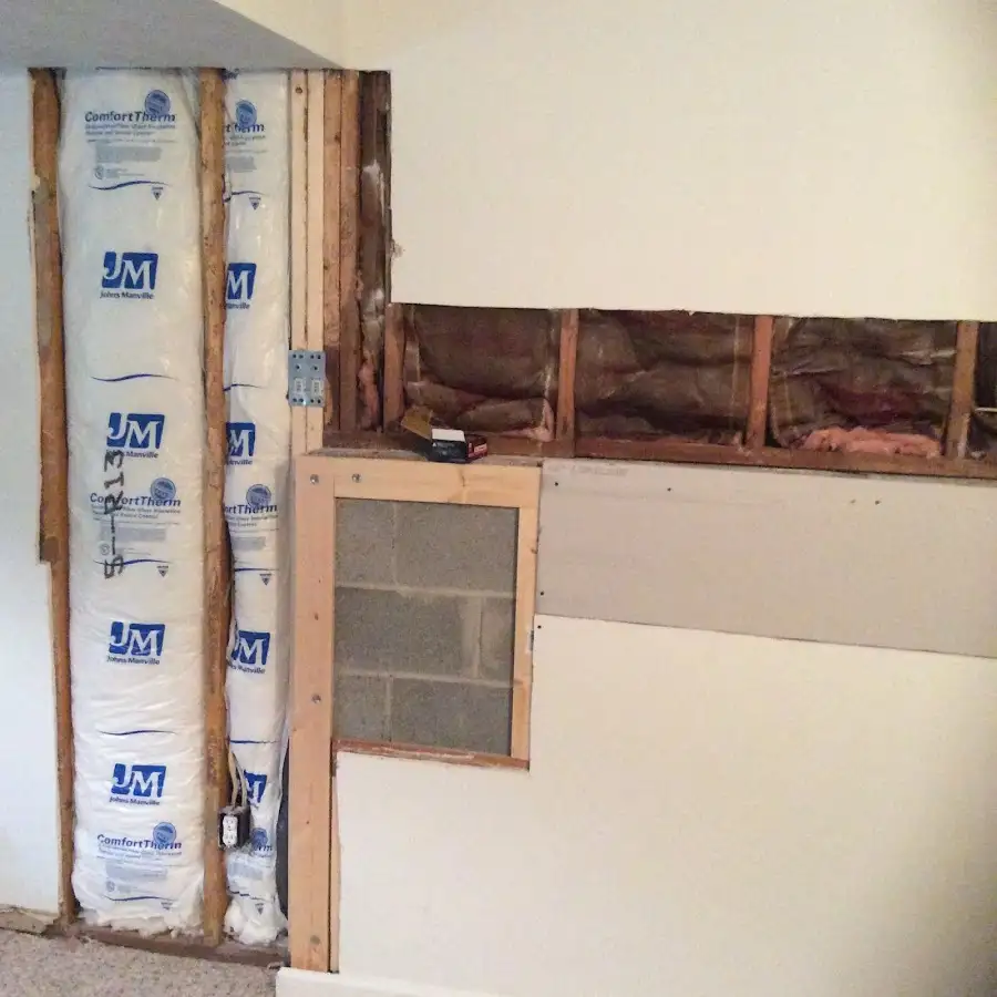 Wall insulation replacement during Structural Drying in Upper Hanover